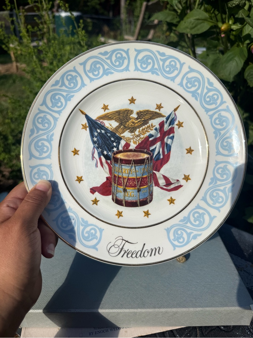1974 “Freedom” plate by Avon